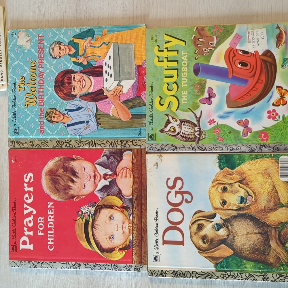 Little Golden Books SET OF FOUR